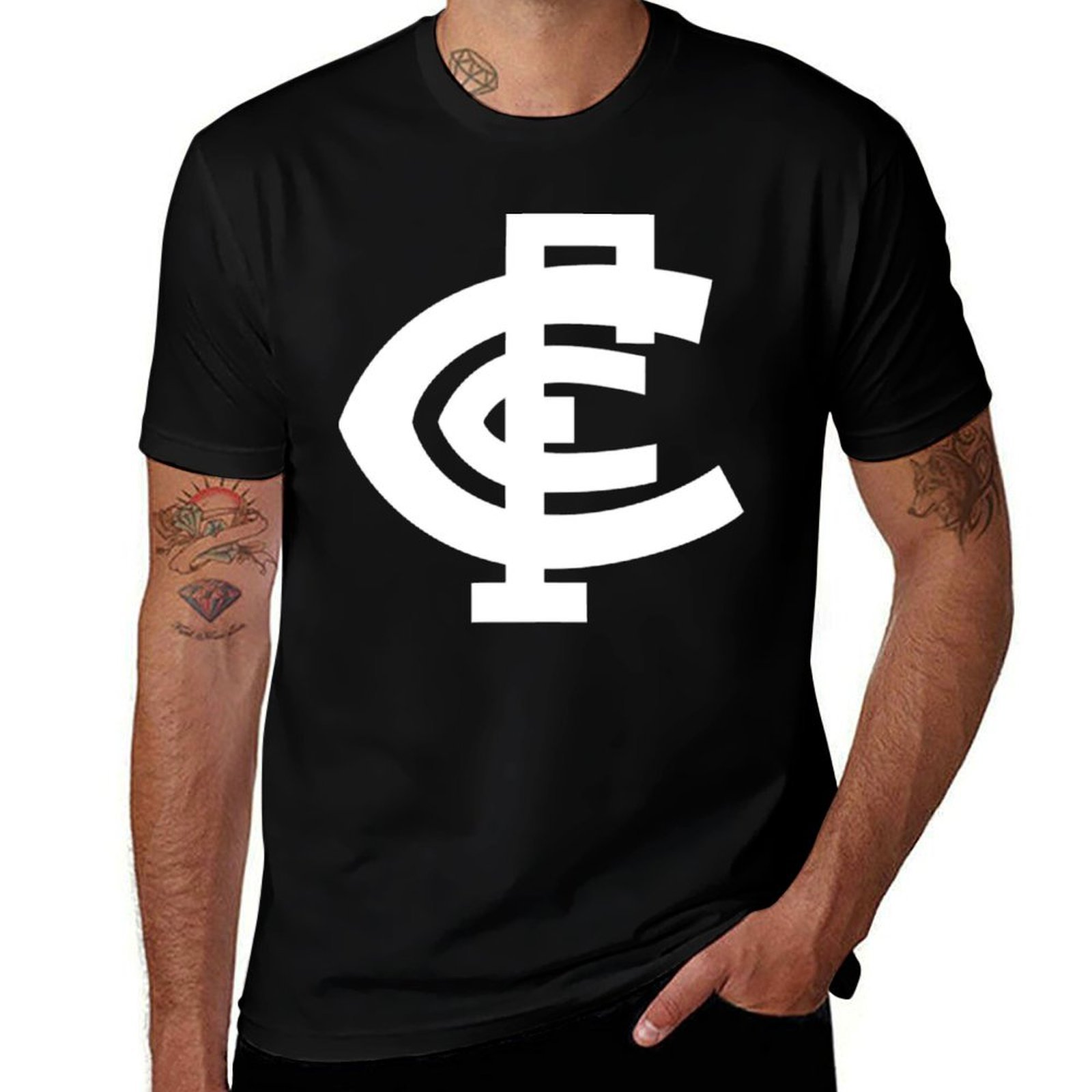 Street Fashion Logo - Carlton logolu tişört Sokak Modası Günlük