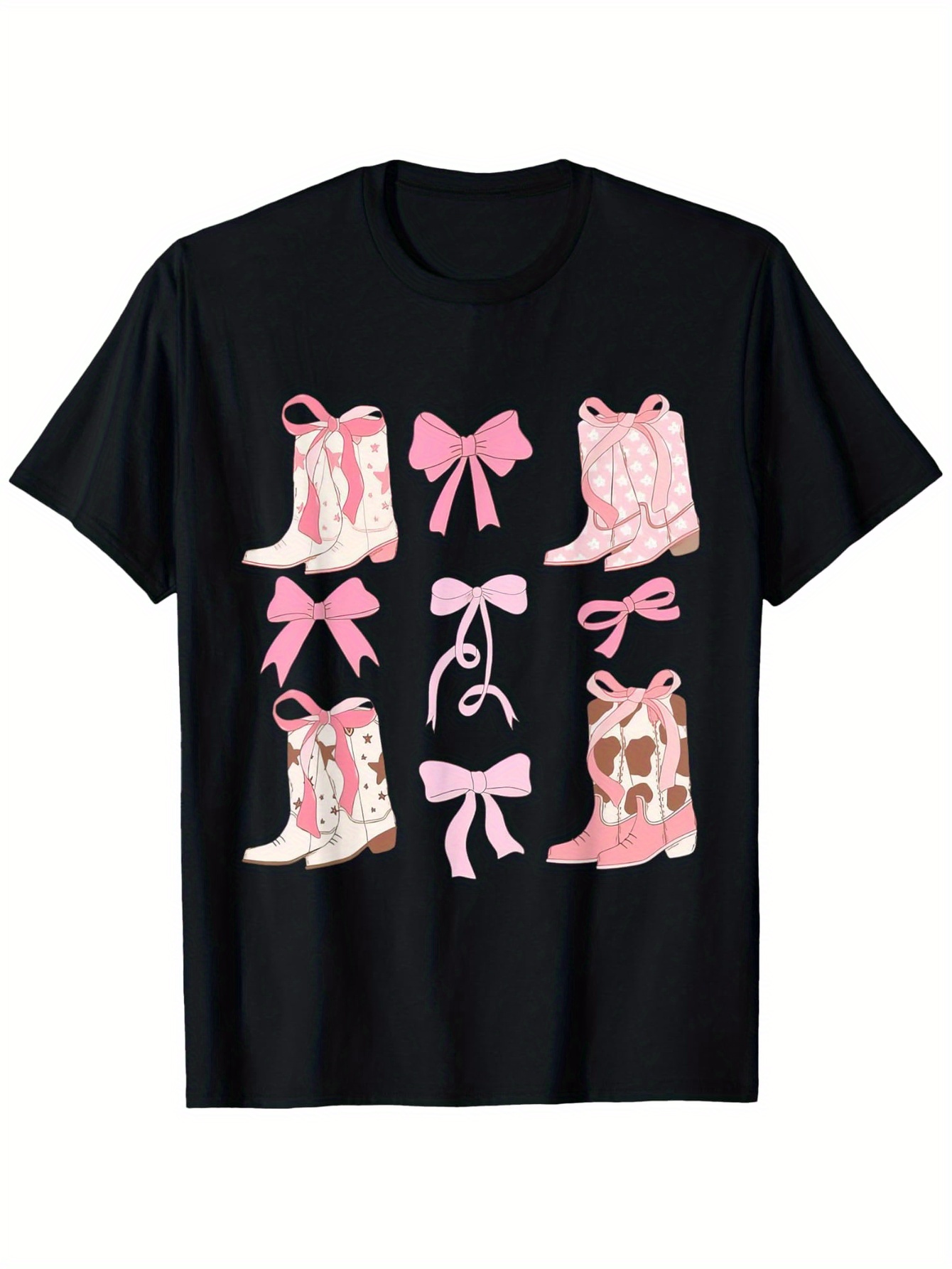 Street Fashion Co - Coquette Pembe Fiyonklu İnek Botu Şapkası