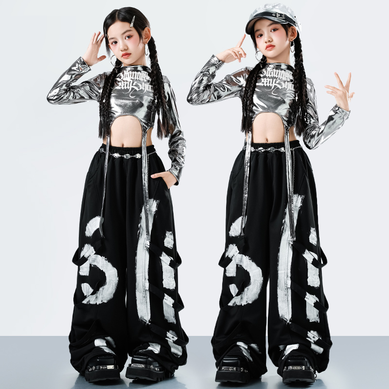 Street Fashion Korea - Kore Y2K Çocuklar Streetwear Tarzı Hip