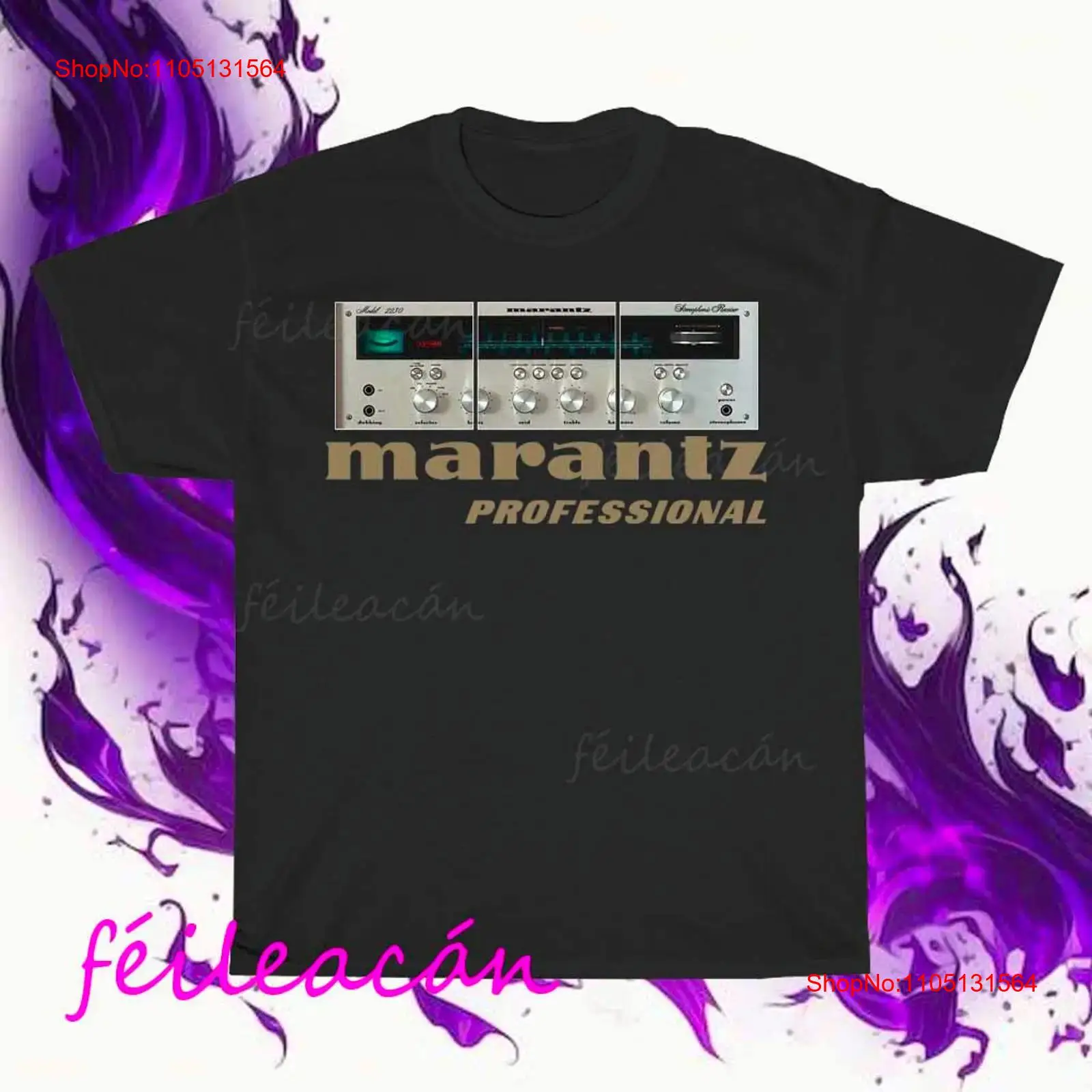 Street Fashion Logo - Yepyeni Marantz Amplifikatör Logosu Amerikan Tişört