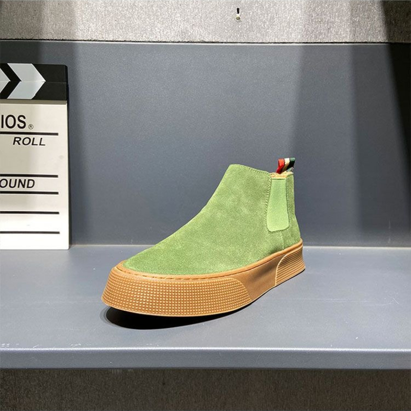Street Fashion Rome - 2026 Sonbahar Kış Erkek Chelsea Botları,
