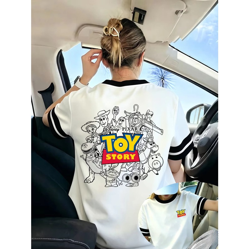 Bayanlar için Toy Story Tişört - Street Fashion Logo incelemesi ve fiyatı