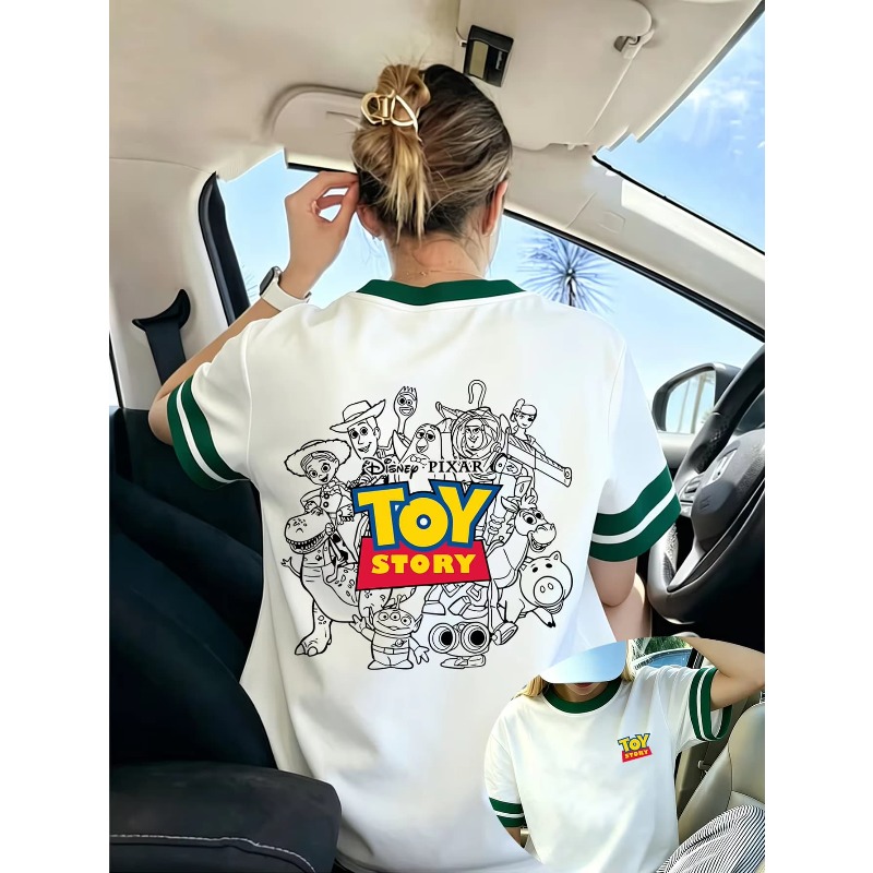 Bayanlar için Toy Story Tişört - Street Fashion Logo incelemesi ve fiyatı